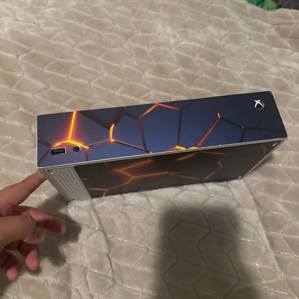 Gaming Console with Hexagonal Design